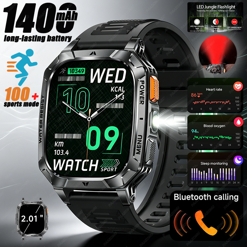 Japanese Active Lifestyle - 2026 New sporty style 1400mAh large