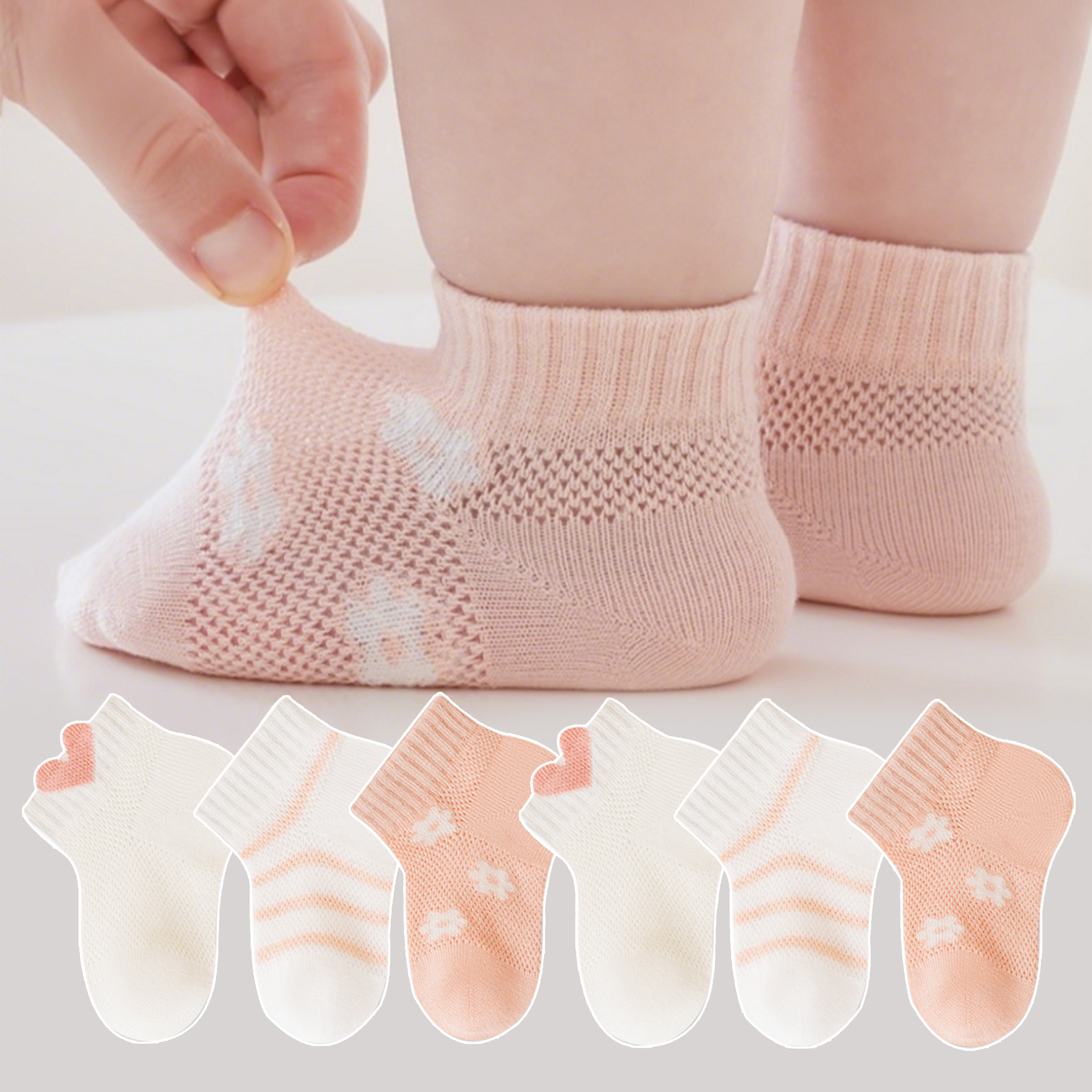 Japanese Daily Lifestyle - 3 Pairs of Children's Socks with