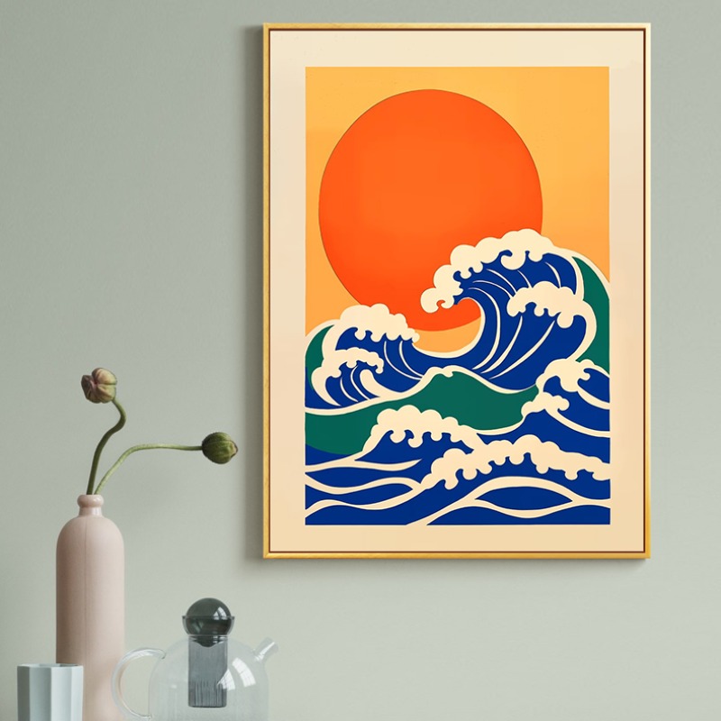 Retro Japanese Illustrations C - Japanese Minimalist Lifestyle ulasan dan harga