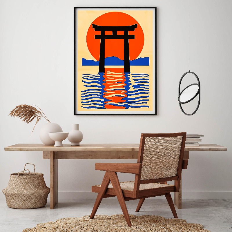 Retro Japanese Illustrations C - Japanese Minimalist Lifestyle ulasan dan harga
