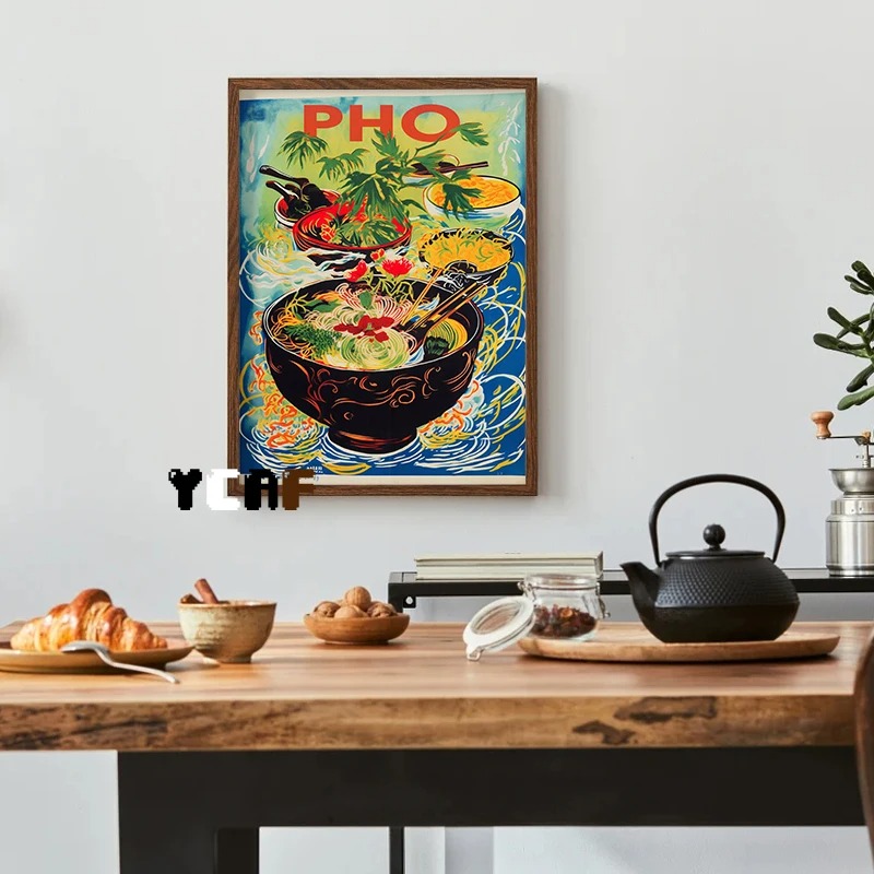 Vintage Japanese Food Poster C - Japanese Food Lifestyle ulasan dan harga
