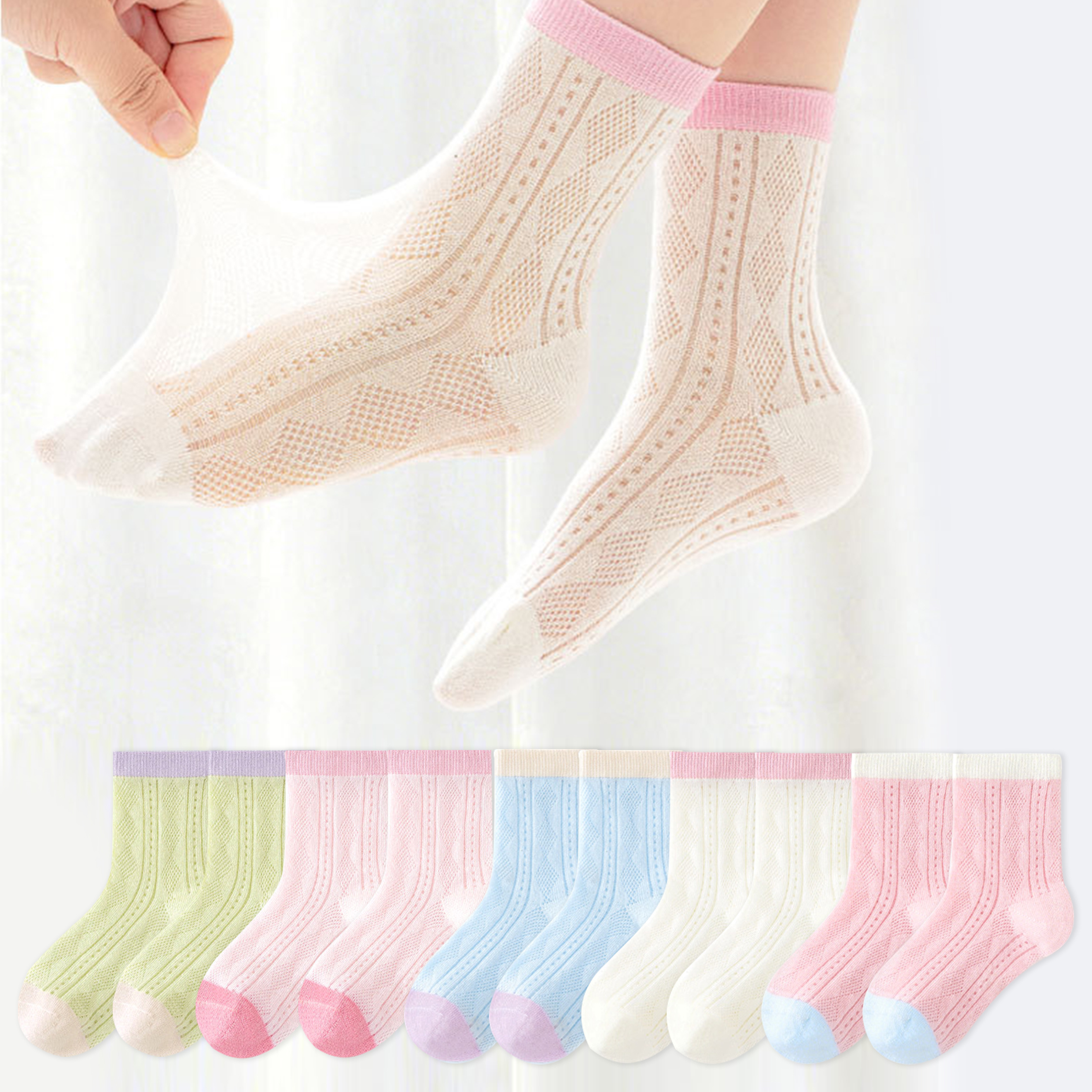 5 Pairs of Children's Socks, C - Japanese Daily Lifestyle ulasan dan harga