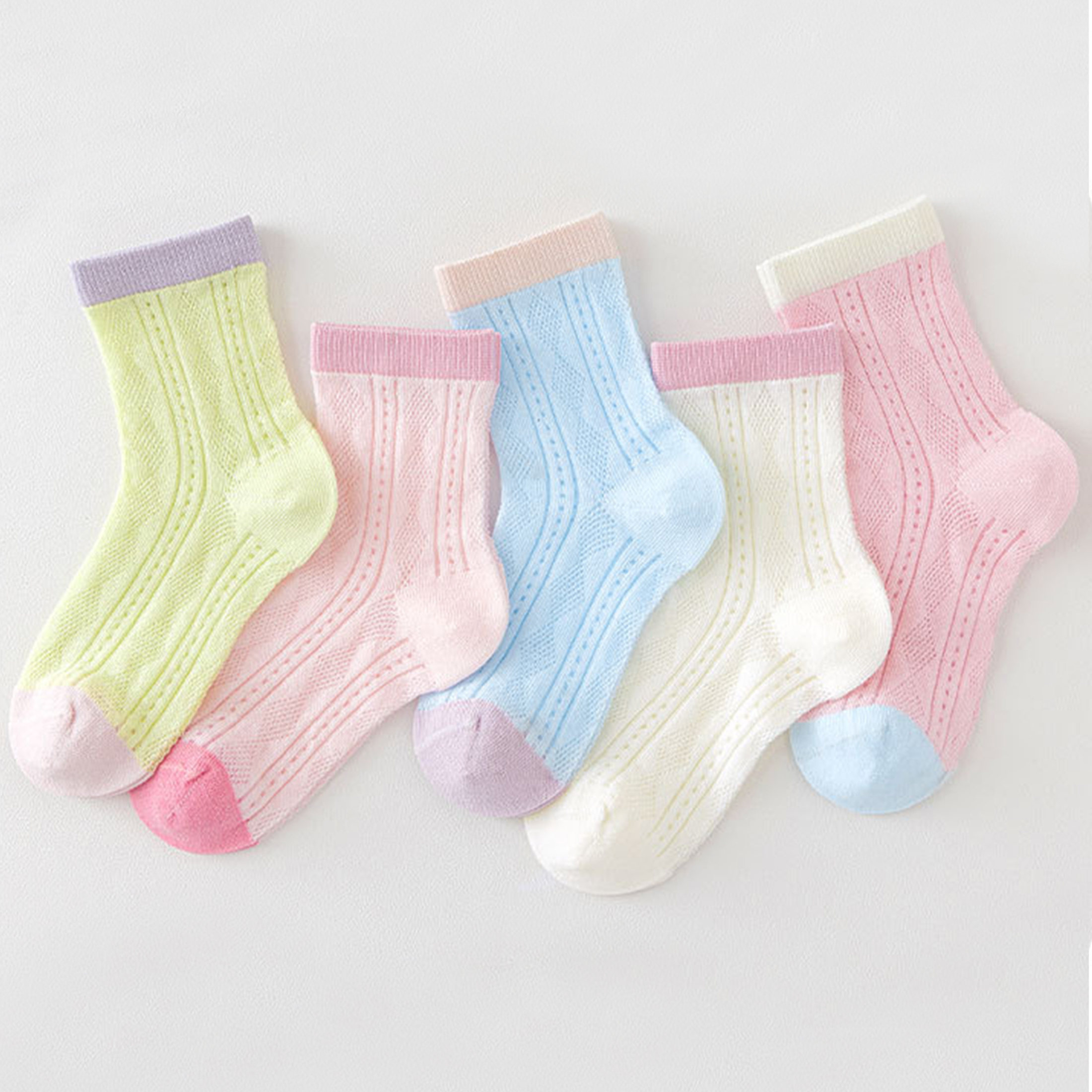 5 Pairs of Children's Socks, C - Japanese Daily Lifestyle ulasan dan harga