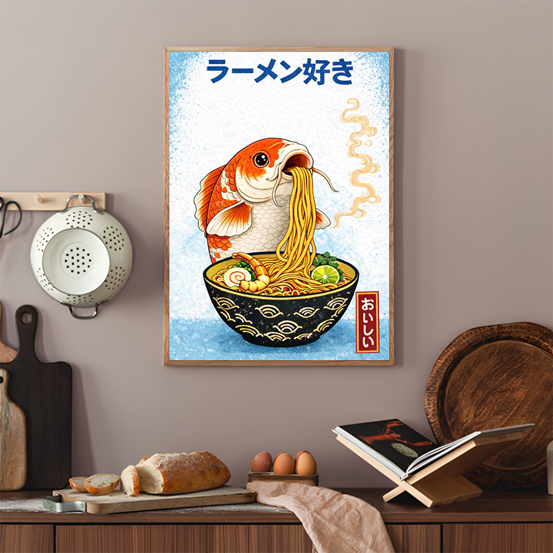 Funny Japanese Food Posters Cu - Japanese Food Lifestyle ulasan dan harga