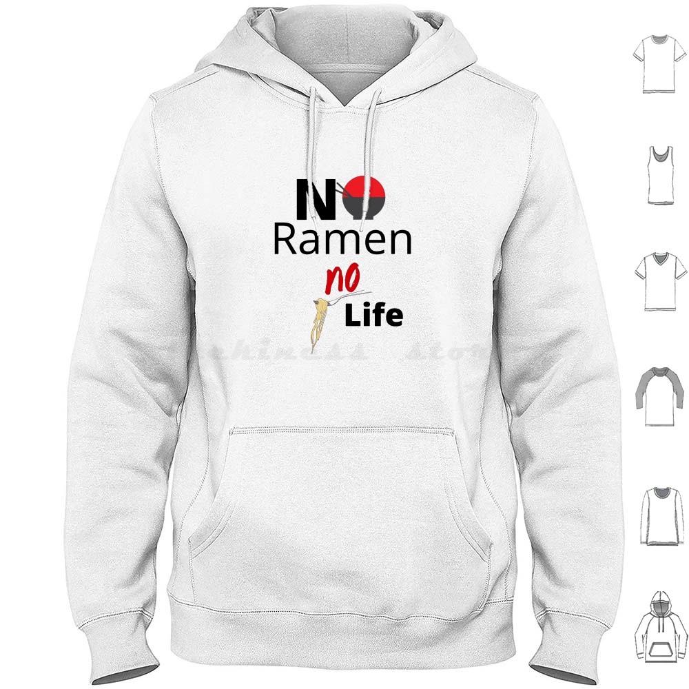 No Ramen No Life Hoodie Cotton - Japanese Food Lifestyle ulasan dan harga